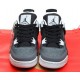 Air Jordan 4 Retro Black/Gray/White