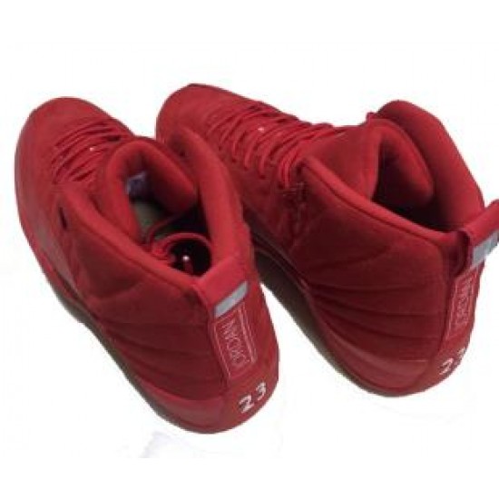 Air Jordan 12 Red Suede