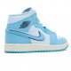 Wmns Air Jordan 1 Mid Ice Blue