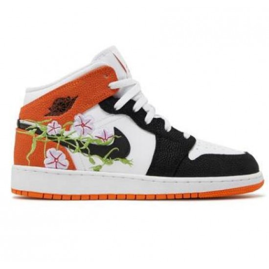 Air Jordan 1 Mid GS Floral