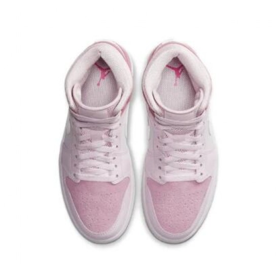 Wmns Air Jordan 1 Mid Digital Pink