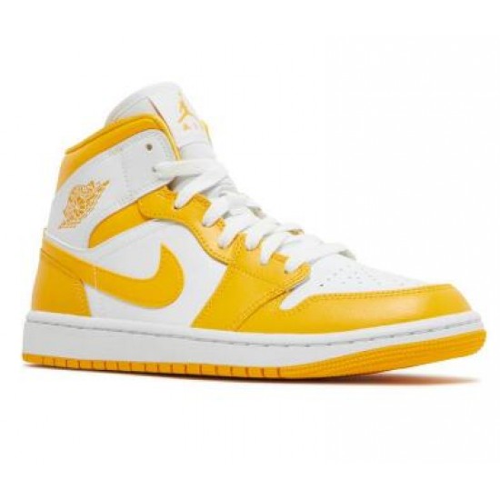 Wmns Air Jordan 1 Mid University Gold