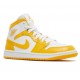 Wmns Air Jordan 1 Mid University Gold