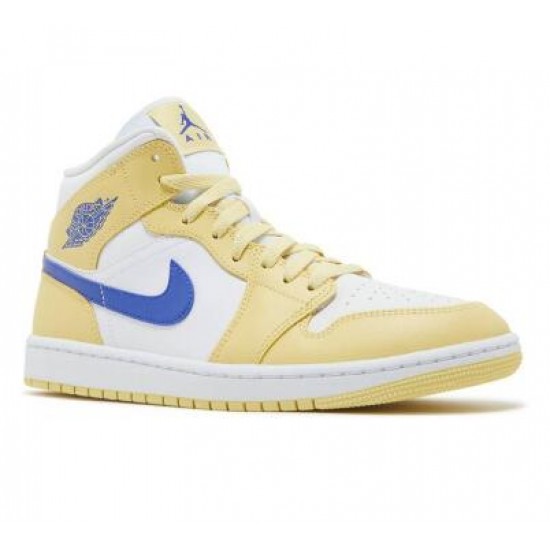 Wmns Air Jordan 1 Mid Lemon Wash