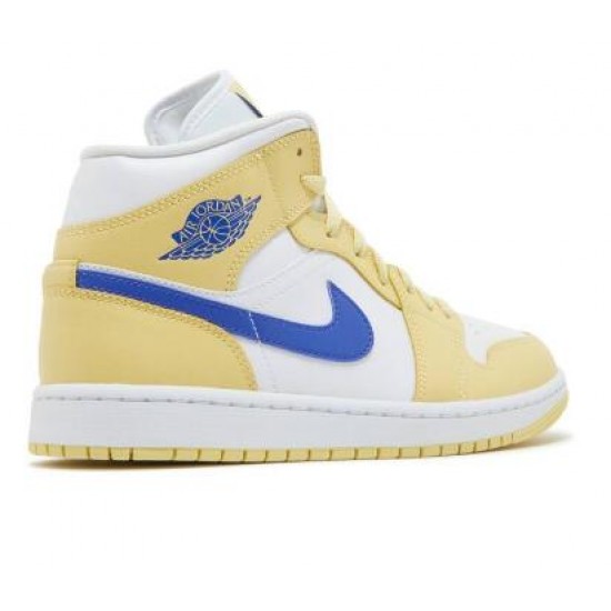 Wmns Air Jordan 1 Mid Lemon Wash