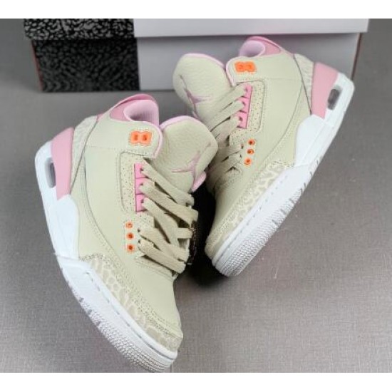 Wmns Air Jordan 3 Retro Sail Rust Pink