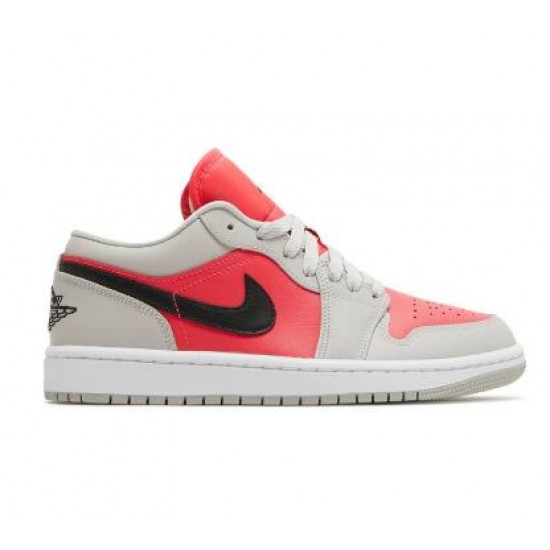 Wmns Air Jordan 1 Low Light Iron Ore Siren Red