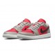 Wmns Air Jordan 1 Low Light Iron Ore Siren Red