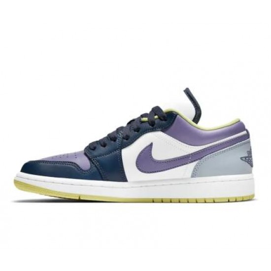 Wmns Air Jordan 1 Low SE Mismatched Purple Magenta