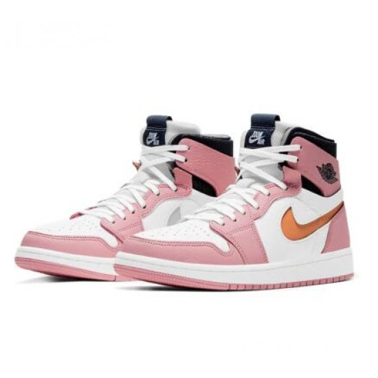 Wmns Air Jordan 1 High Zoom Pink Glaze