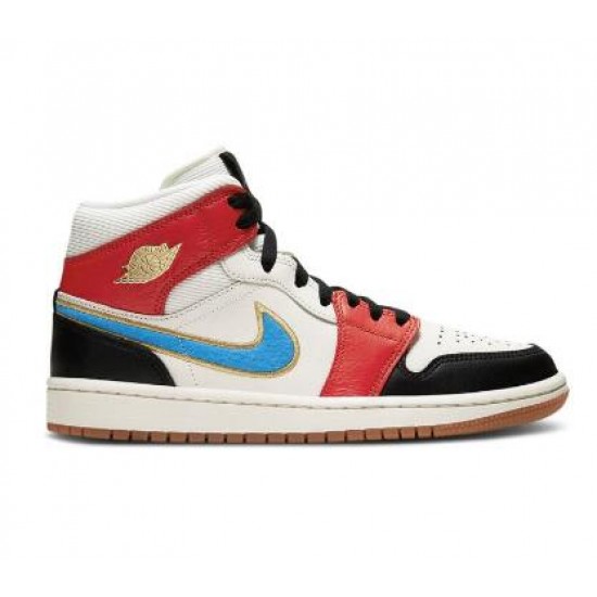 Wmns Air Jordan 1 Mid SE Let Her Man