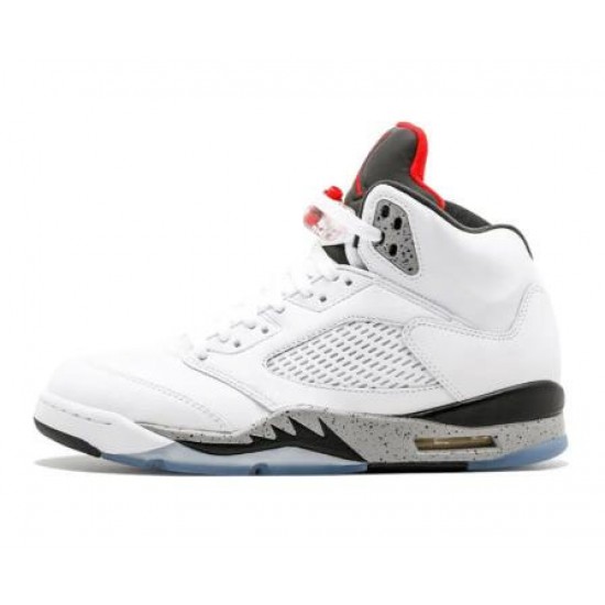 Air Jordan 5 Retro White Cement