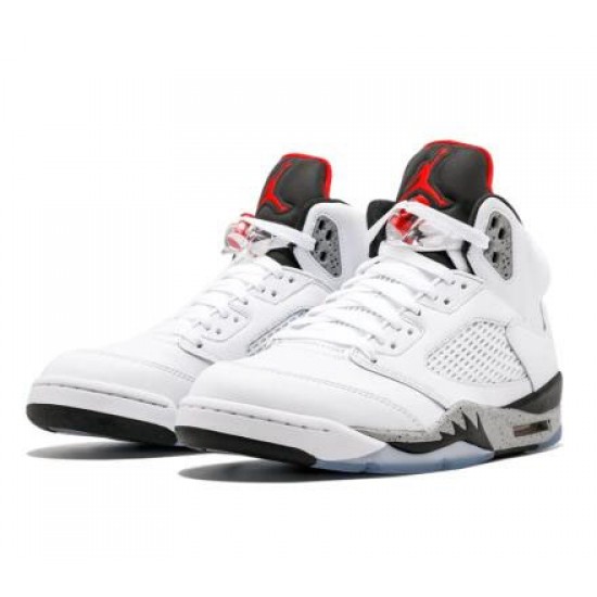 Air Jordan 5 Retro White Cement